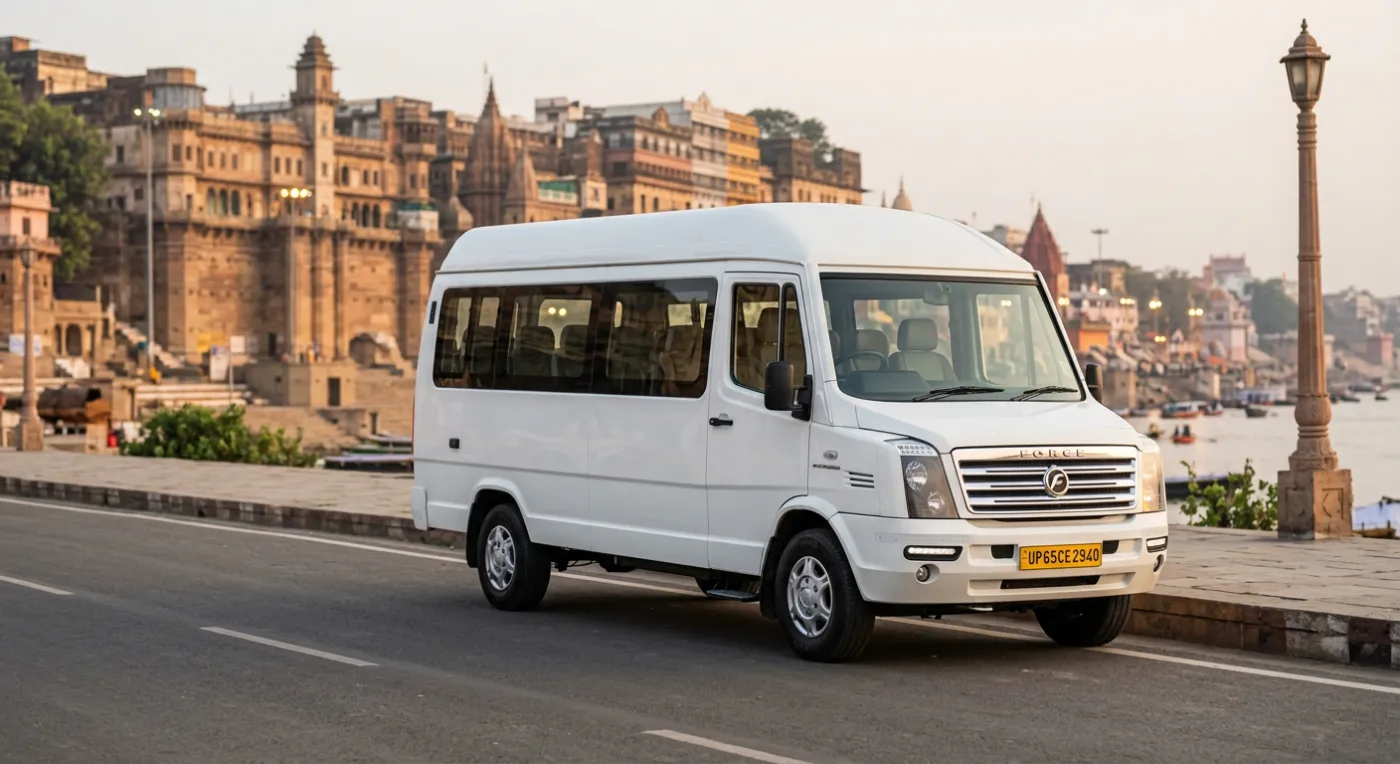 Force Urbania — 17 Seater available for hire in Varanasi